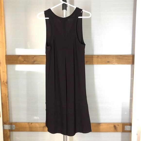 Sympli Deep Purple High Low Slit Hem Dress Sz‎ 2 - Picture 3 of 9